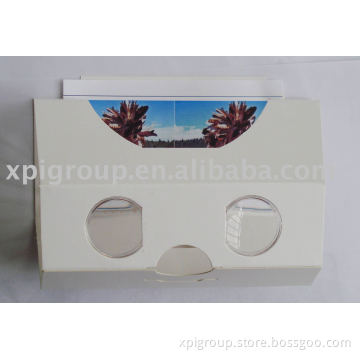 stereo viewer/printed paper 3D glasses/stereo viewer